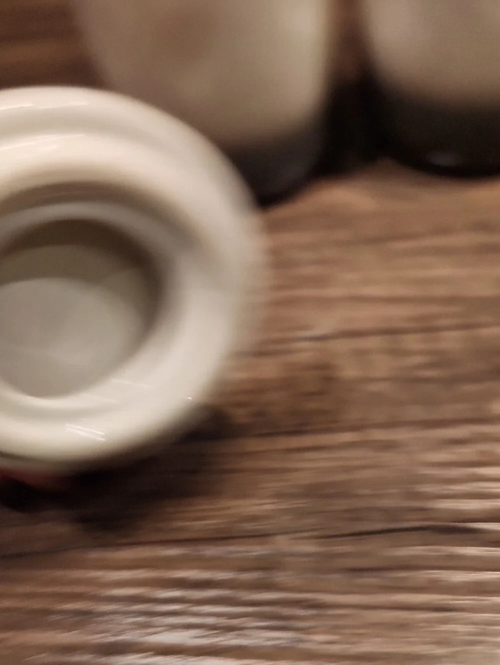 Rae Dunn Cream and Gray 'INHALE' & 'EXHALE' Ceramic Canister Set